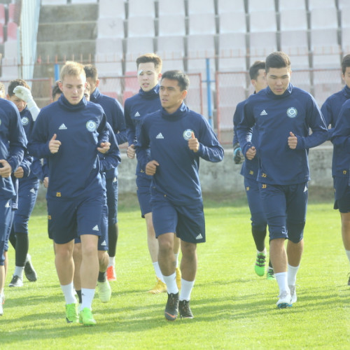 Kazakhstan Youth Team Held First Training Session in Montenegro