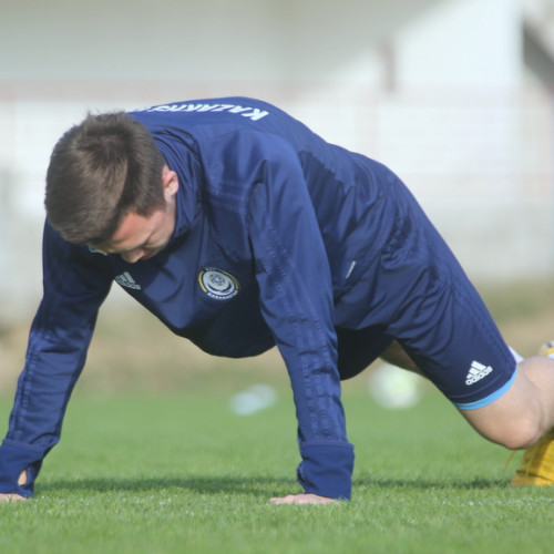 Kazakhstan Youth Team Held First Training Session in Montenegro