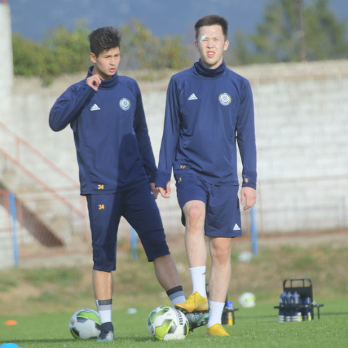 Kazakhstan Youth Team Held First Training Session in Montenegro