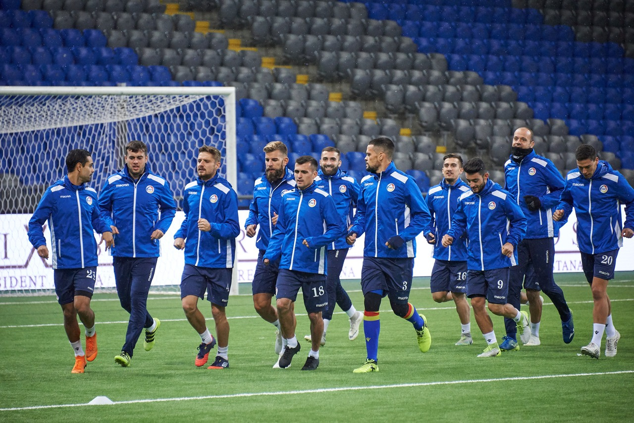 Pre-match Training Session of the Andorra National Team