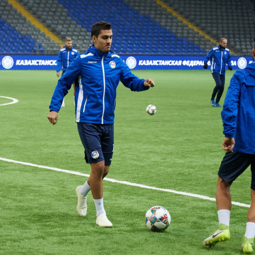 Pre-match Training Session of the Andorra National Team