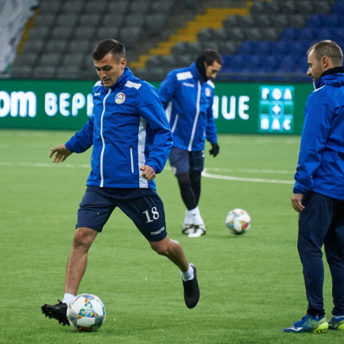 Pre-match Training Session of the Andorra National Team