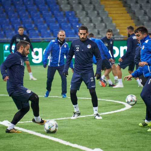 Pre-match Training Session of the Andorra National Team
