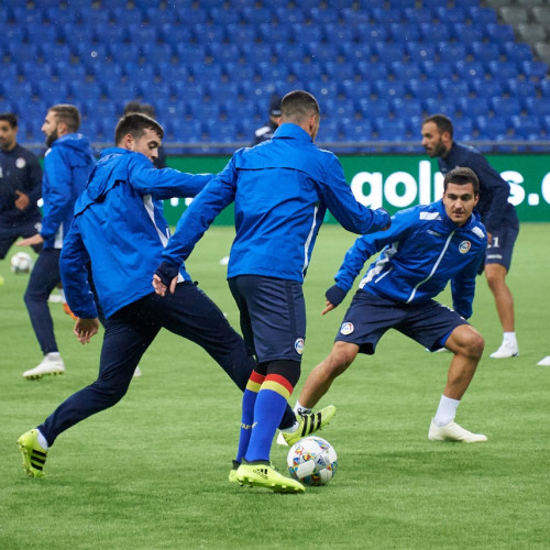 Pre-match Training Session of the Andorra National Team