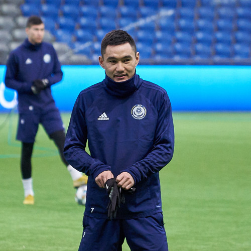 Pre-Match Training Session of the Kazakhstan National Team - Photo-Report