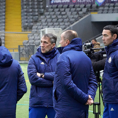 Pre-Match Training Session of the Kazakhstan National Team - Photo-Report