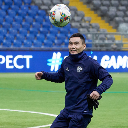 Pre-Match Training Session of the Kazakhstan National Team - Photo-Report