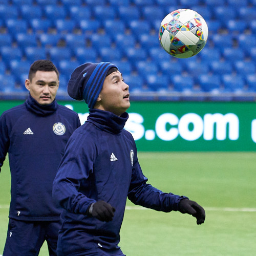 Pre-Match Training Session of the Kazakhstan National Team - Photo-Report