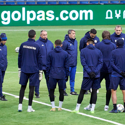Pre-Match Training Session of the Kazakhstan National Team - Photo-Report