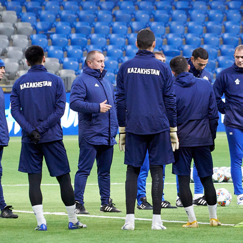 Pre-Match Training Session of the Kazakhstan National Team - Photo-Report