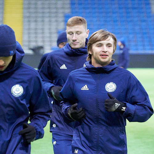 Pre-Match Training Session of the Kazakhstan National Team - Photo-Report