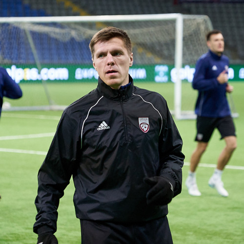 Pre-Match Training Session of the Latvia National Team - Photo Report