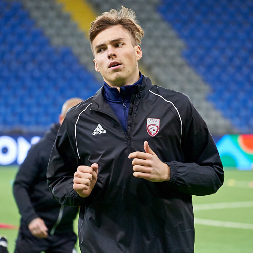 Pre-Match Training Session of the Latvia National Team - Photo Report