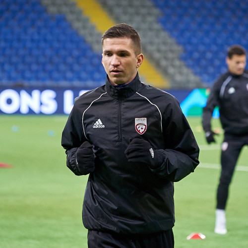 Pre-Match Training Session of the Latvia National Team - Photo Report