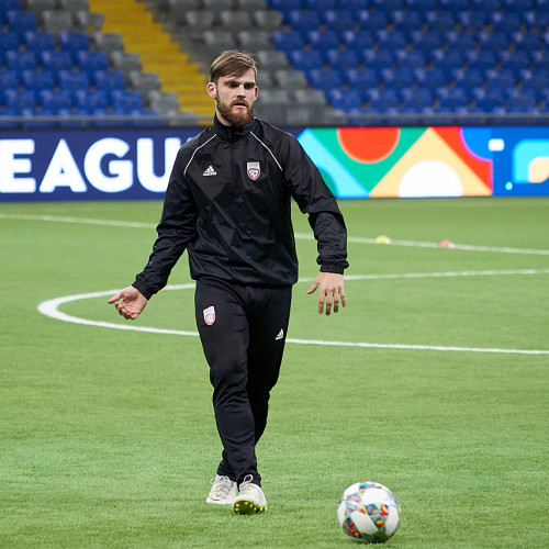 Pre-Match Training Session of the Latvia National Team - Photo Report