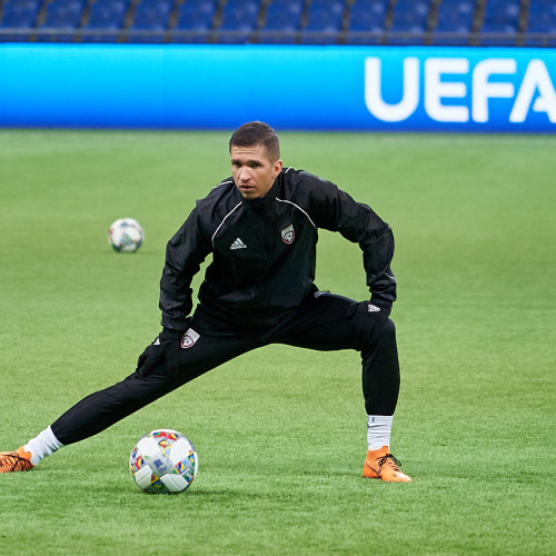 Pre-Match Training Session of the Latvia National Team - Photo Report