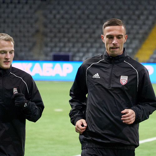 Pre-Match Training Session of the Latvia National Team - Photo Report