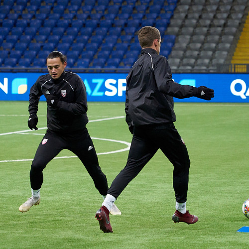 Pre-Match Training Session of the Latvia National Team - Photo Report