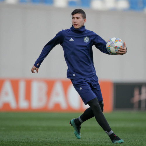 Kazakhstan National Team Pre-Match Training Session