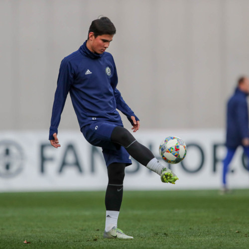 Kazakhstan National Team Pre-Match Training Session