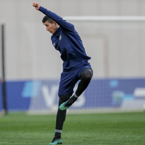Kazakhstan National Team Pre-Match Training Session