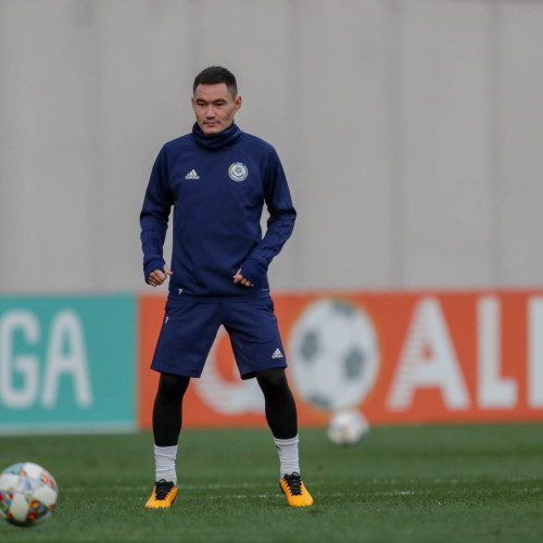 Kazakhstan National Team Pre-Match Training Session
