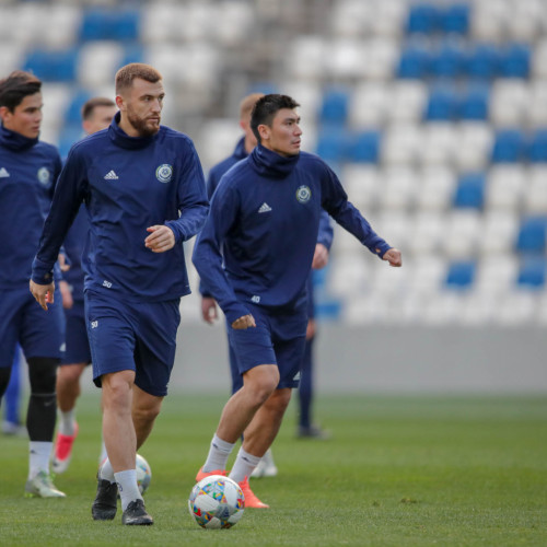 Kazakhstan National Team Pre-Match Training Session