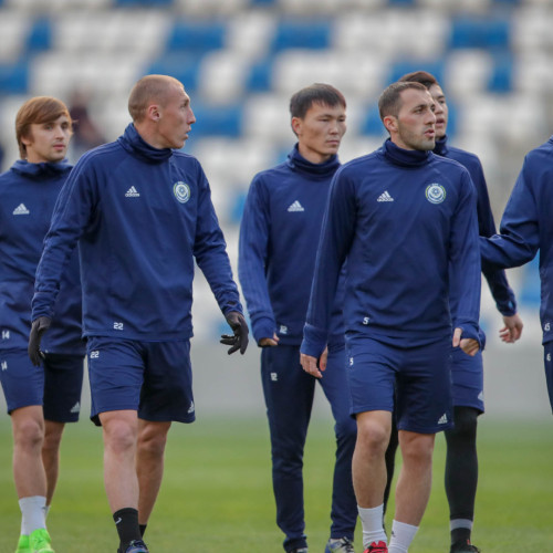 Kazakhstan National Team Pre-Match Training Session