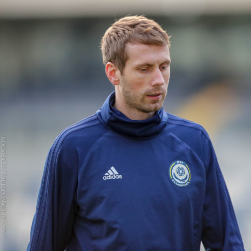 Kazakhstan National Team Pre-Match Training Session