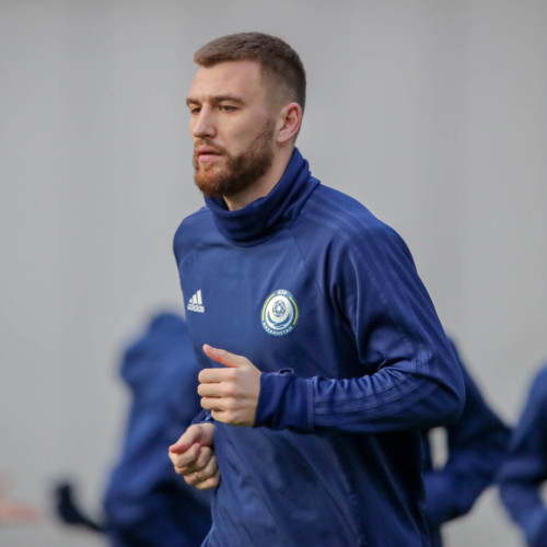 Kazakhstan National Team Pre-Match Training Session