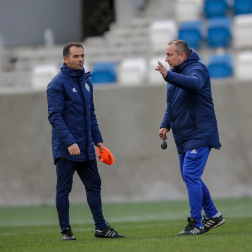 Kazakhstan National Team Pre-Match Training Session