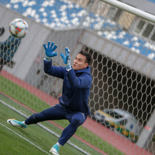 Kazakhstan National Team Pre-Match Training Session