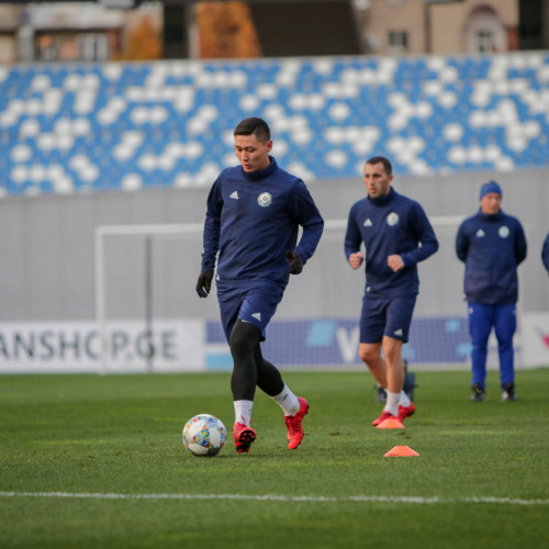 Kazakhstan National Team Pre-Match Training Session