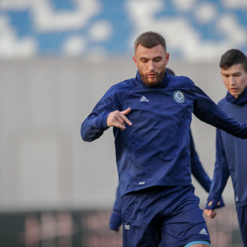 Kazakhstan National Team Pre-Match Training Session