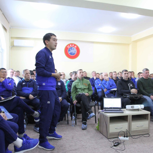 Состоялся курс повышения квалификации тренеров с лицензиями «PRO» и «А» УЕФА