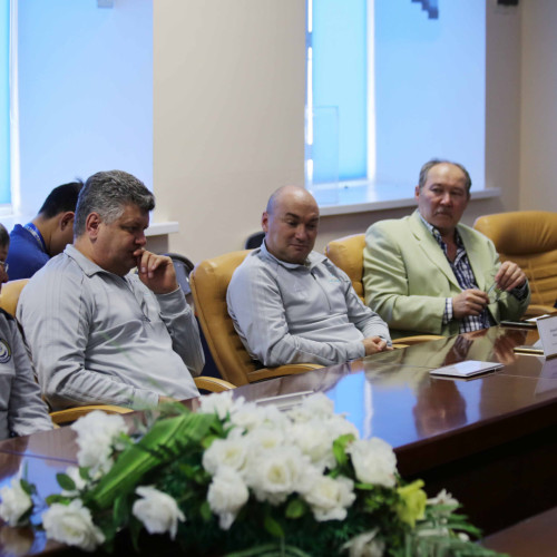 Представители КФФ встретились со студентами ЕНУ имени Л.Н.Гумилева