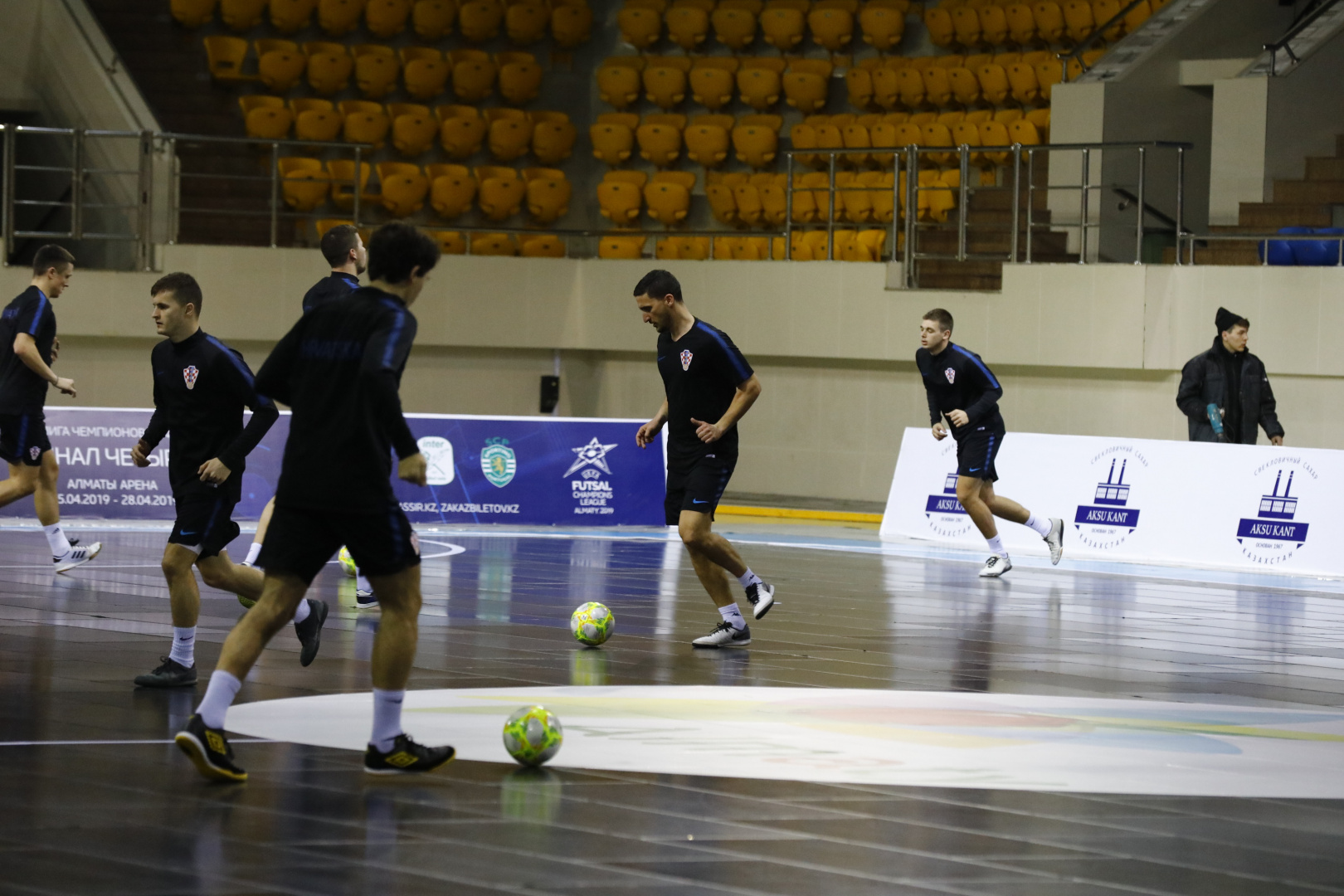 Croatia Futsal Team Pre-Match Training Session - Photo Report