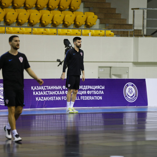 Croatia Futsal Team Pre-Match Training Session - Photo Report