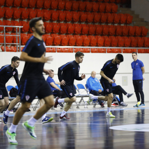 Croatia Futsal Team Pre-Match Training Session - Photo Report