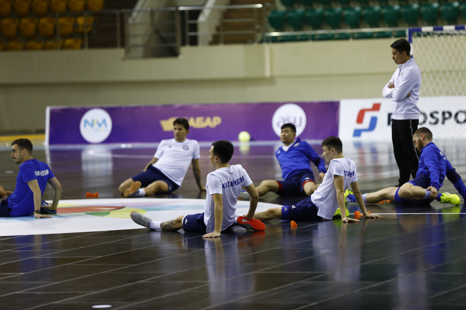 Kazakhstan Futsal Team Pre-Match Training Session - Photo Report