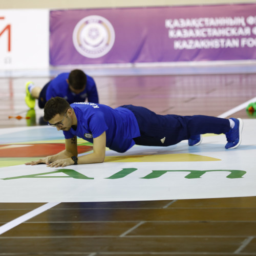Kazakhstan Futsal Team Pre-Match Training Session - Photo Report