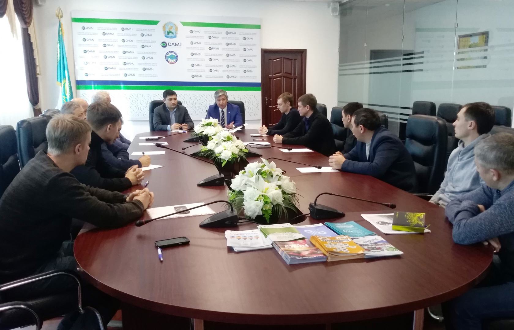 Представители КФФ посетили Северо-Казахстанскую область