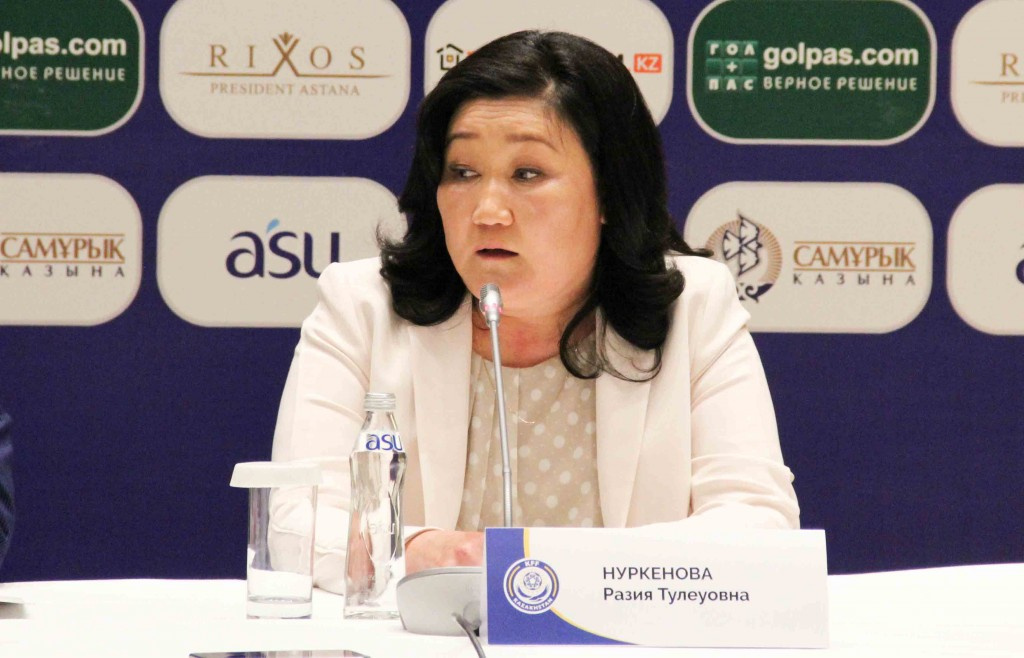 Разия Нуркенова: «Приложу все силы, чтобы наша национальная сборная шла вперед»