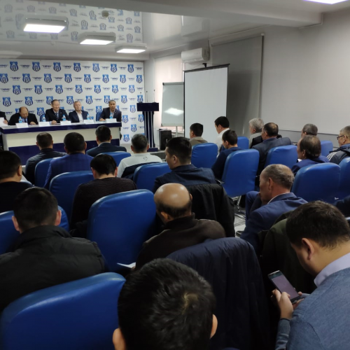 Таразда балалар футболын дамыту мәселесі талқыға түсті
