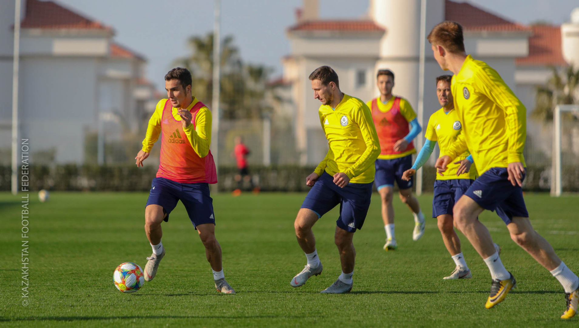 Kazakhstan National Team Pre-Match Training Session - Photo Report