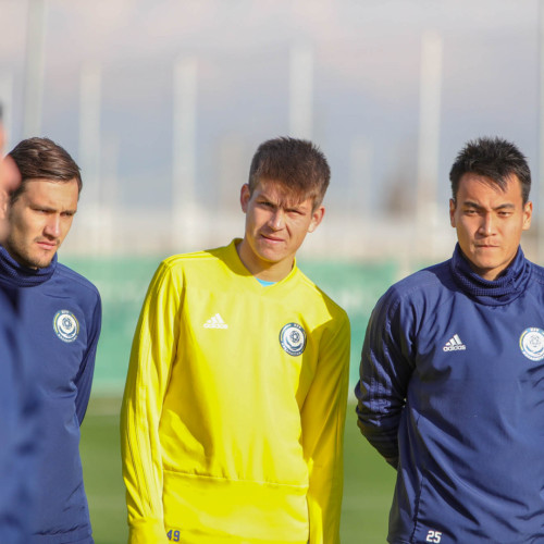Kazakhstan National Team Pre-Match Training Session - Photo Report