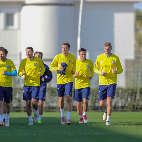 Kazakhstan National Team Pre-Match Training Session - Photo Report