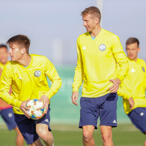 Kazakhstan National Team Pre-Match Training Session - Photo Report