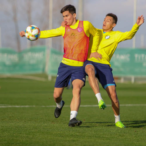 Kazakhstan National Team Pre-Match Training Session - Photo Report