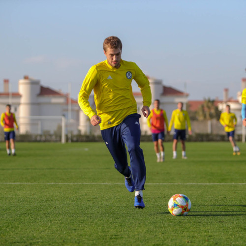 Kazakhstan National Team Pre-Match Training Session - Photo Report